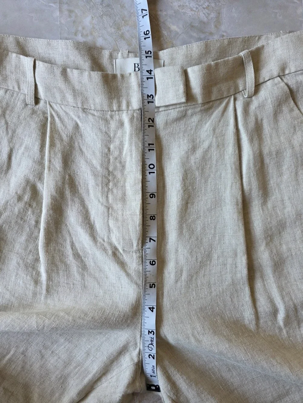 Banana Republic HighRise Relaxed Straight Linen 12 Pants Quiet Luxury EuroSummer